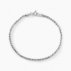 Bracelet maille en or