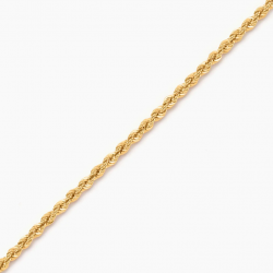 Bracelet maille en or
