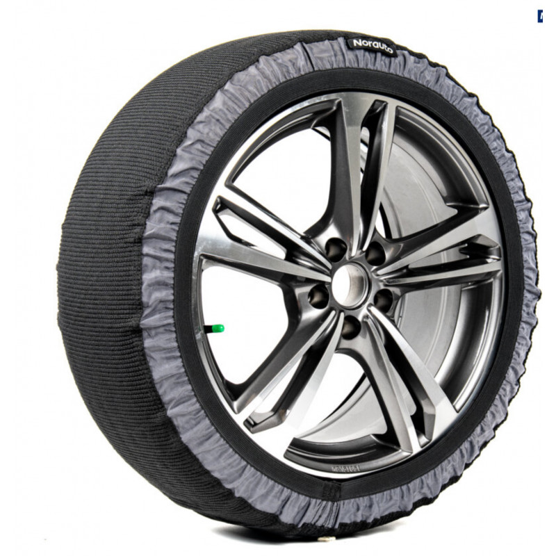 2 chaussettes à neige NORAUTO WINTERTEX 3D GRIP N3