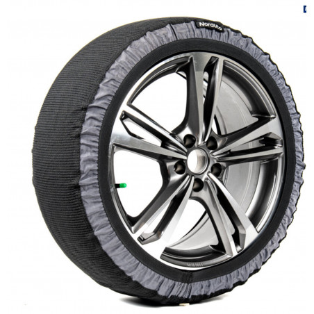 2 chaussettes à neige NORAUTO WINTERTEX 3D GRIP N3